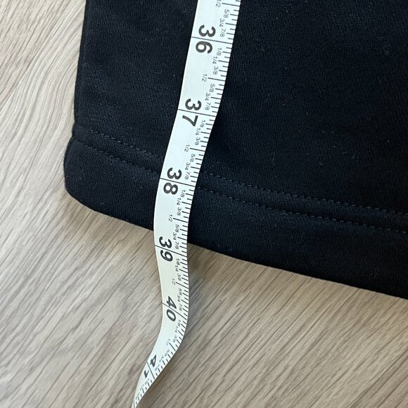 🌻 Gap Vintage Soft Fleece Pocketed High Rise Wide Leg Sweatpant Black - Picture 6 of 7